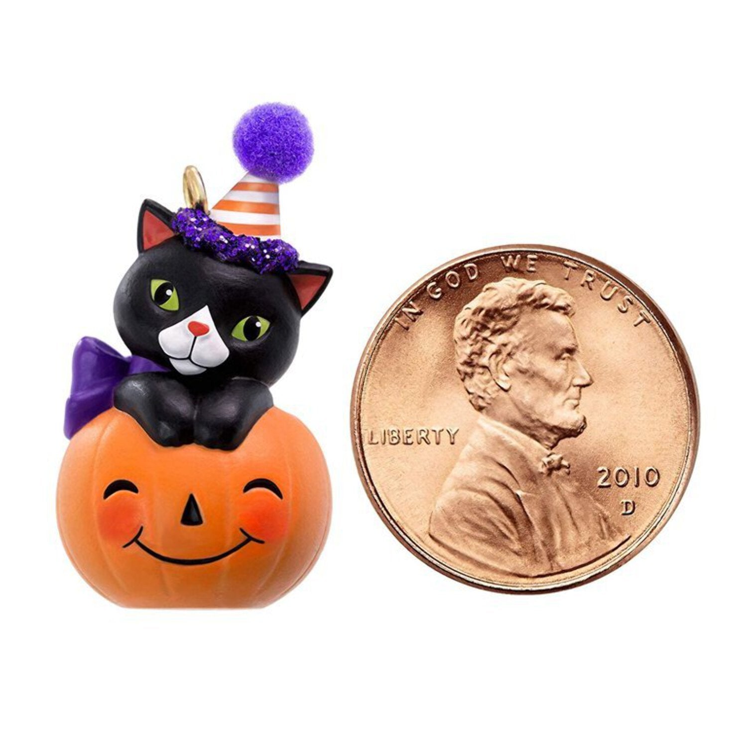 Spooksy™ Keepsake Halloween Ornament 2019 Tiny Black Cat,