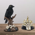 Spooksy™ Halloween Scary Ghost Hand Ornaments â?? Bone Details with Eerie Glow, Halloween Decorations for Snack Tables, Dessert Stations & Halloween Party Setups â?? great for Costume Parties with spooky setups