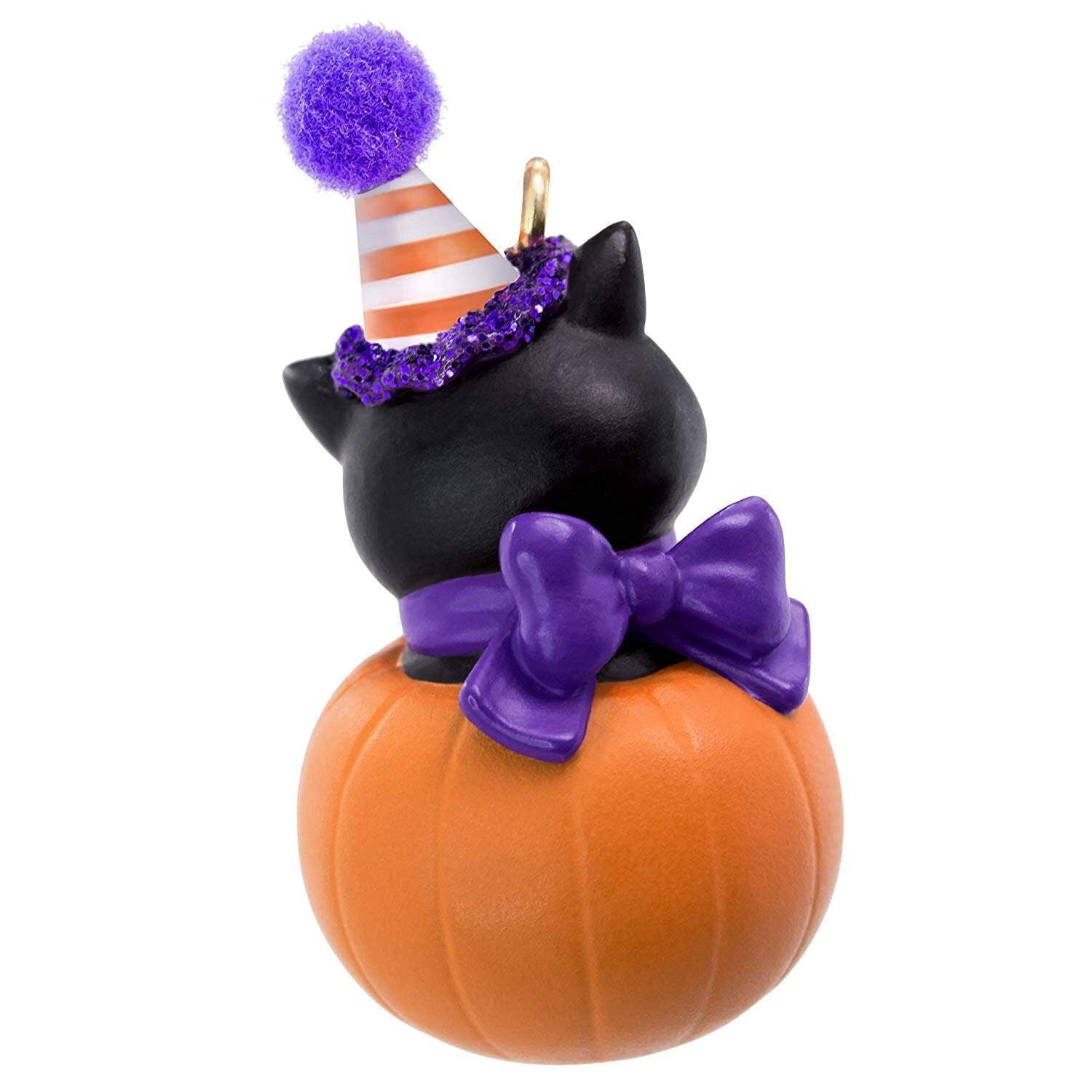 Spooksy™ Keepsake Halloween Ornament 2019 Tiny Black Cat,
