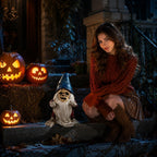 Spooksy™ Halloween Resin Skeletons, Small Ornaments Elderly Decorations for Outdoor Courtyards Living Rooms Gifts