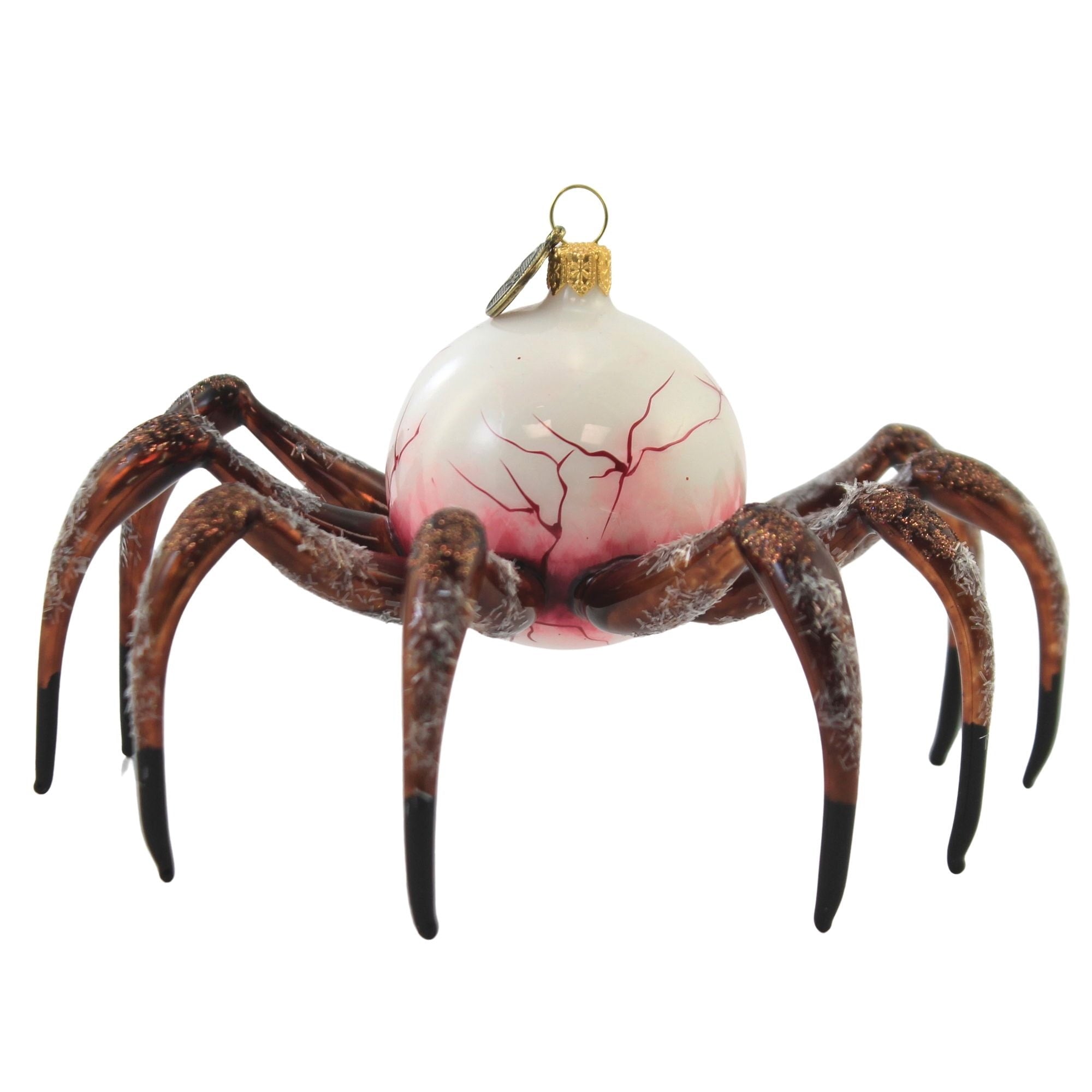 Spooksy™ Creepy Spider Eye. - 1 Glass Ornament 5.75 Inch, Glass - Halloween Ornmament Bug Spooky 2020210