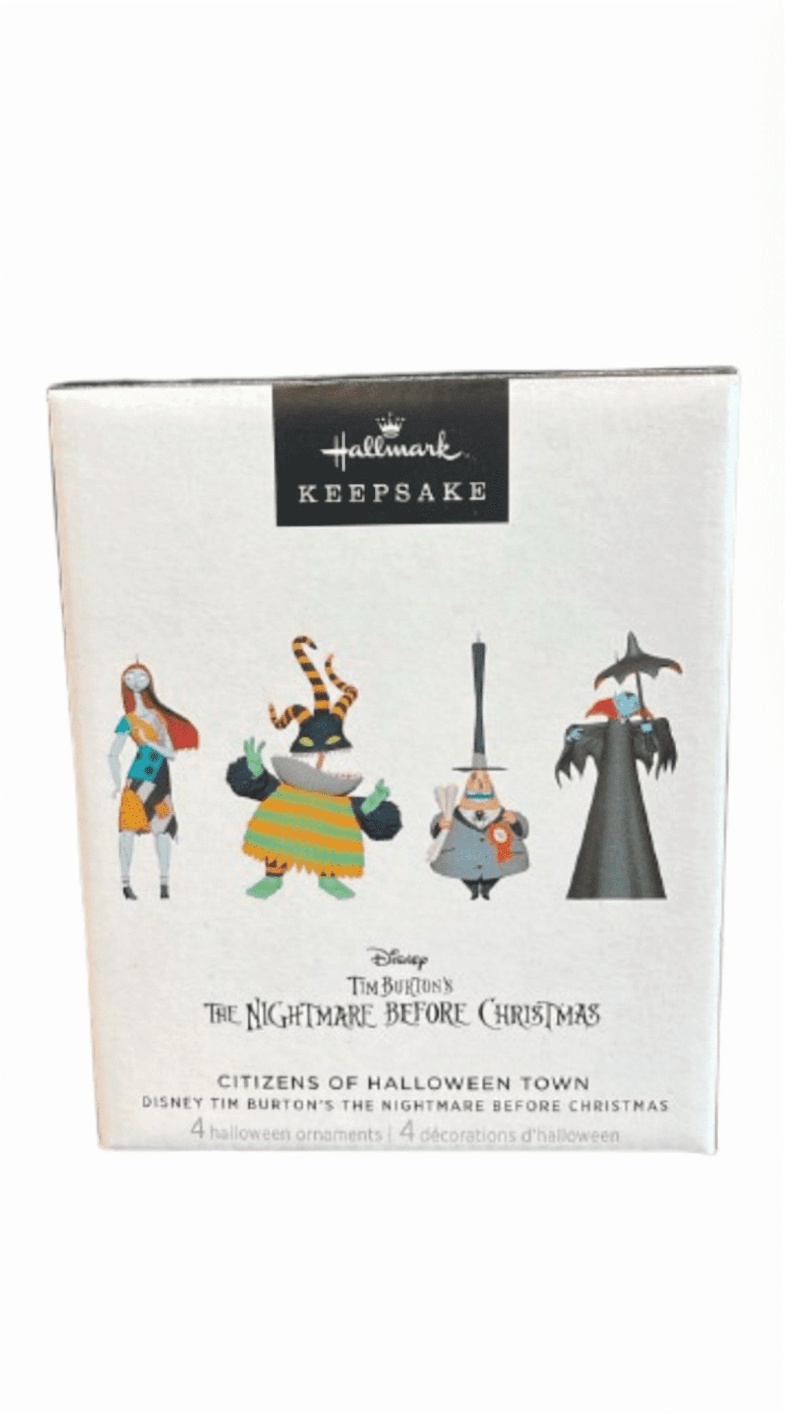Spooksy™ Keepsake 2025 Citizens of Halloween Town Christmas Ornaments Set New
