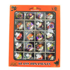 Spooksy™ Shiny Brite 1.25" Rounds & Reflectors Ornament Halloween Decorated 4028049