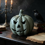 Spooksy™ Bwomeauty Halloween Gifts, 1pc Resin Pumpkin Ornaments - Suitable For Holiday Decoration, Holiday Decor