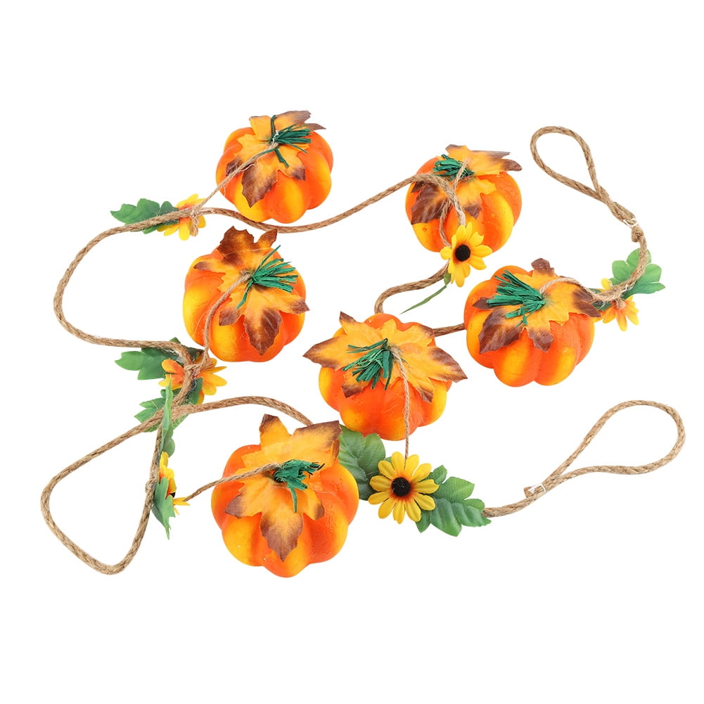 Spooksy™ Bienvenido Pumpkin String Hanging Decoration for Halloween Party Festival Home Garden Ornaments