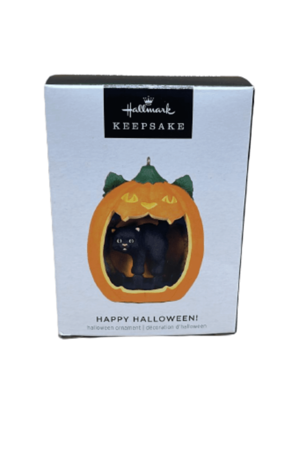 Spooksy™ 2023 Keepsake Happy Halloween! Black Cat Ornament New with Box