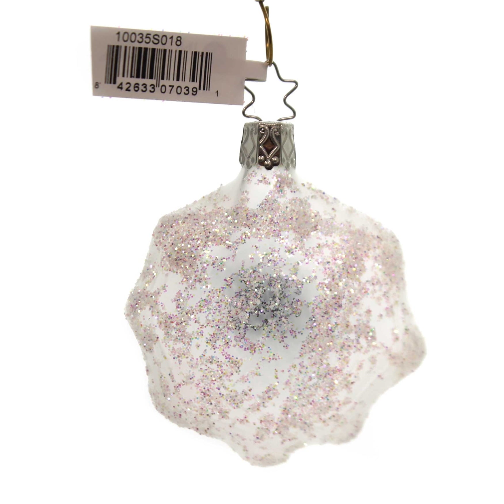 Spooksy™ Inge Glas Spinning Christmas Glass Ornament Halloween Spider 10035S018
