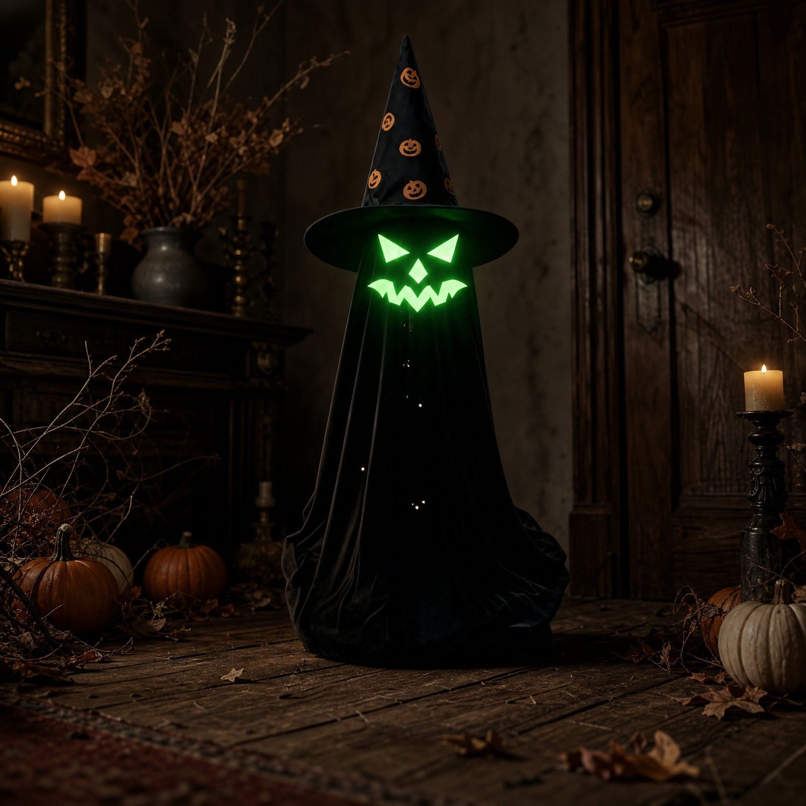 Spooksy™ SHJHENG Halloween In The Dark Ghost Ornaments For Party Scene Decorations And Courtyard Decorations